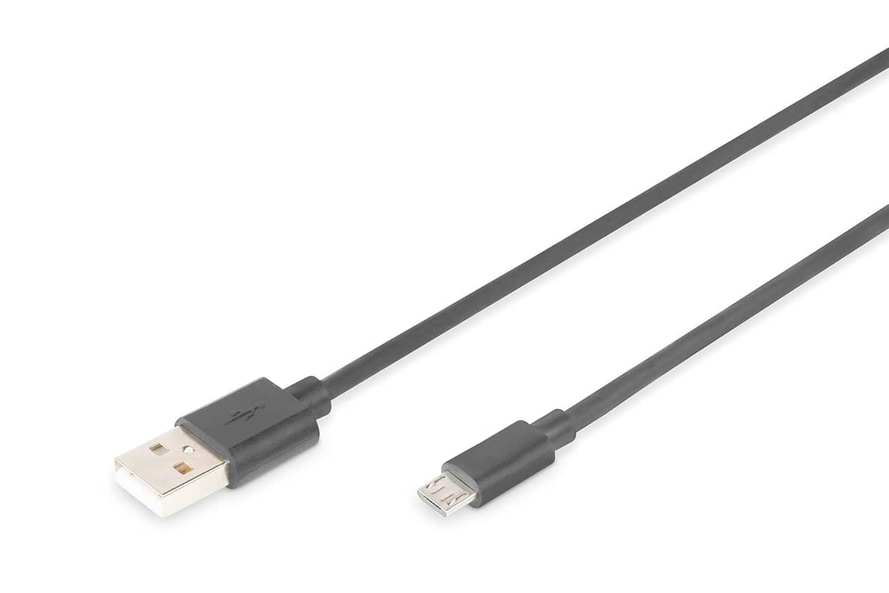 DIGITUS USB 2.0  USB-A till Micro-B USB-kabel hos Amazon