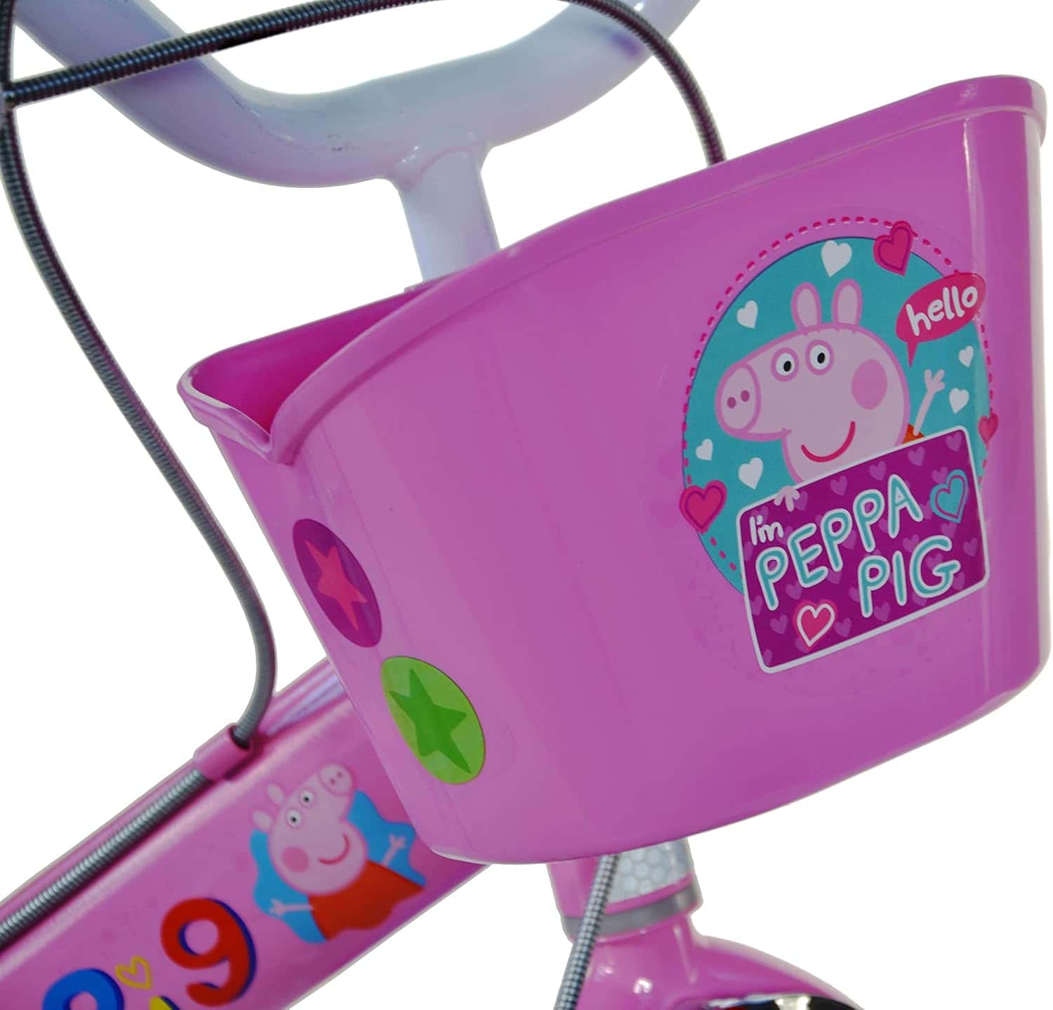 Peppa Pig flickcykel