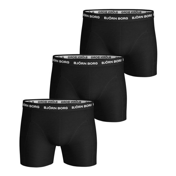 Björn Borg Kalsong svart, 3-pack
