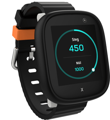 Xplora X6Play Svart - smart mobilklocka för barn