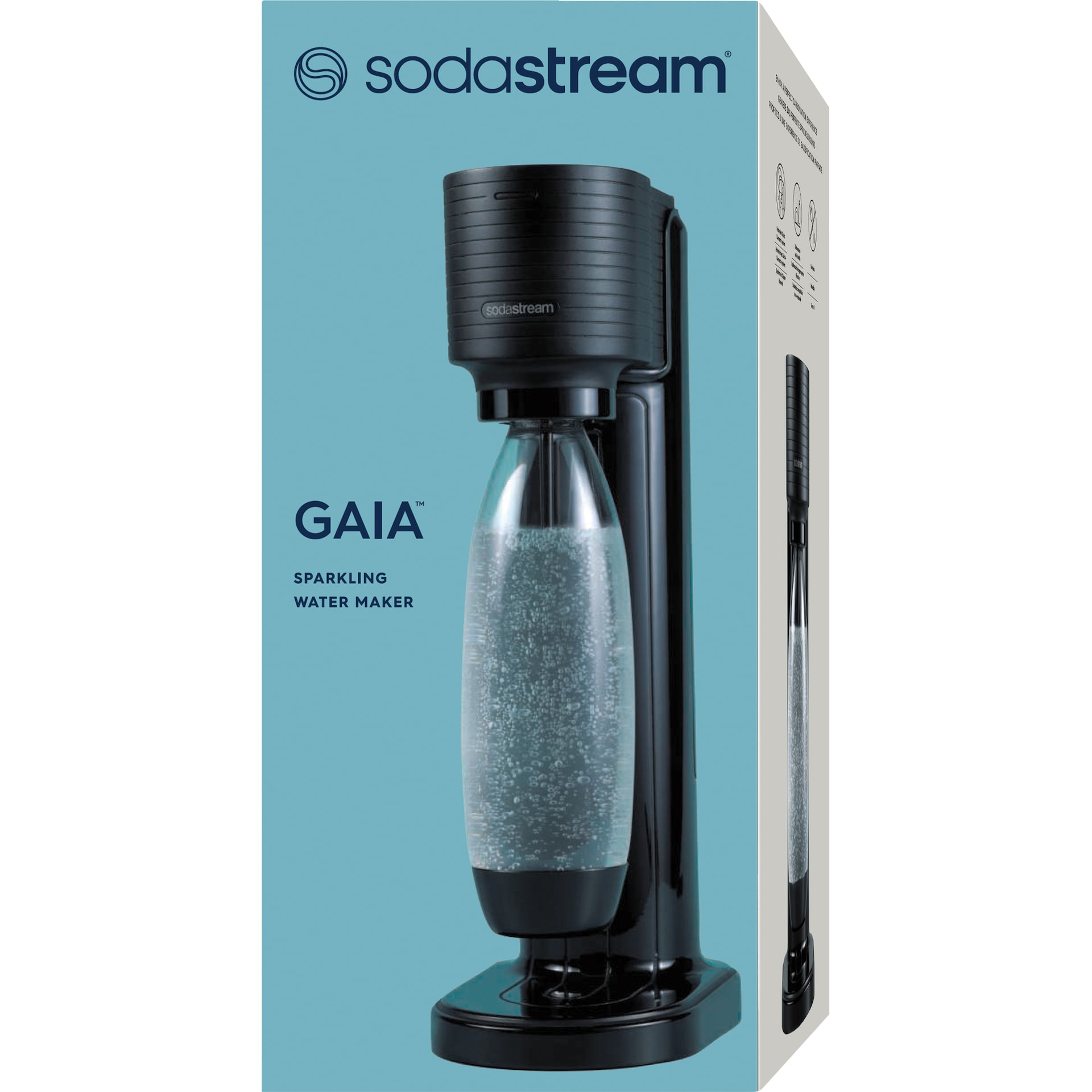 Sodastream GAIA Svart Sodamaker