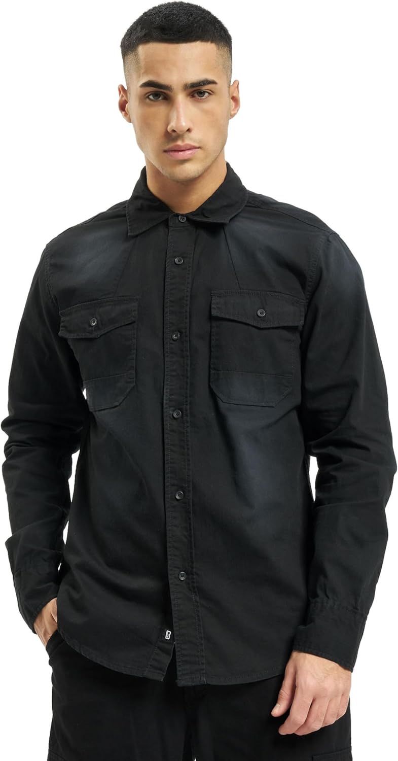 Brandit Hardee Denim herrskjorta storlek L