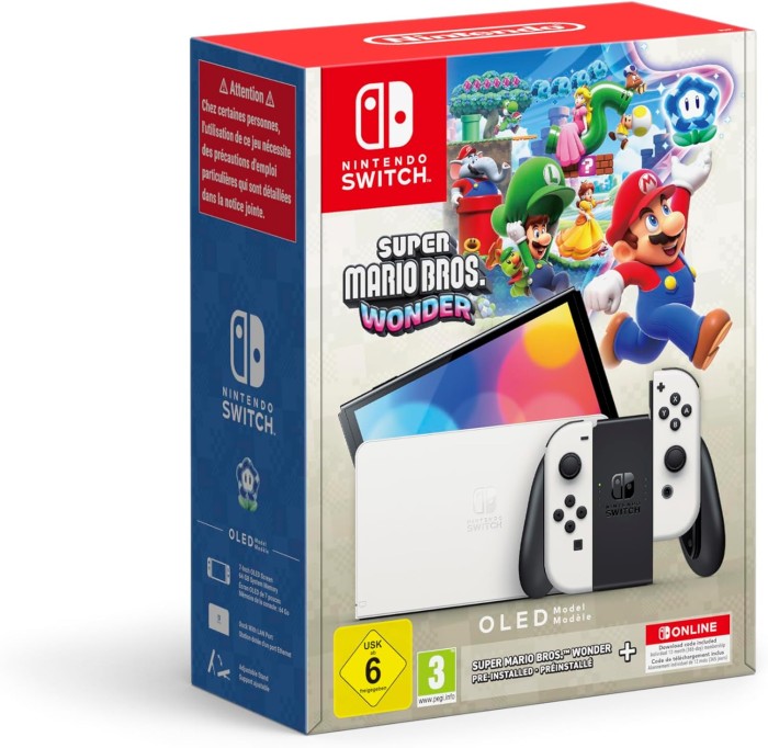 Nintendo Switch OLED with Wonder