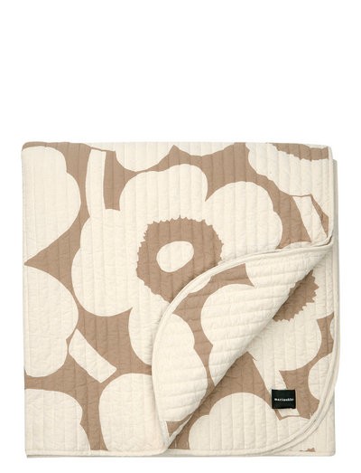 Unikko Linen Bedspread 260x260cm - Off White