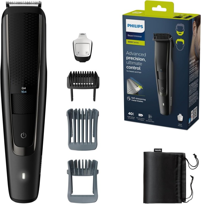 Philips Beard Trimmer S5000 elektrisk skäggtrimmer