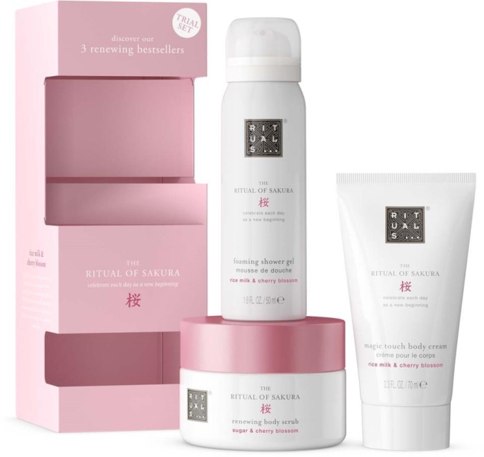 Rituals Sakura Gift Set - blommig körsbärsblom & rismjölk