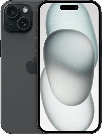 Apple iPhone 15 - 128 GB, svart