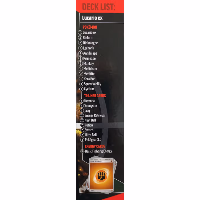 67 % rabatt på Pokémon Battle Deck EX Lucario/Ampharos