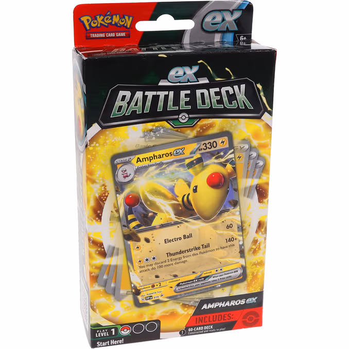 Exclusive Pokémon EX Battle Deck - Lucario & Ampharos