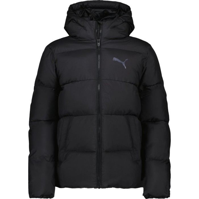 Puma JR Hooded Puffer Vinterjacka Svart