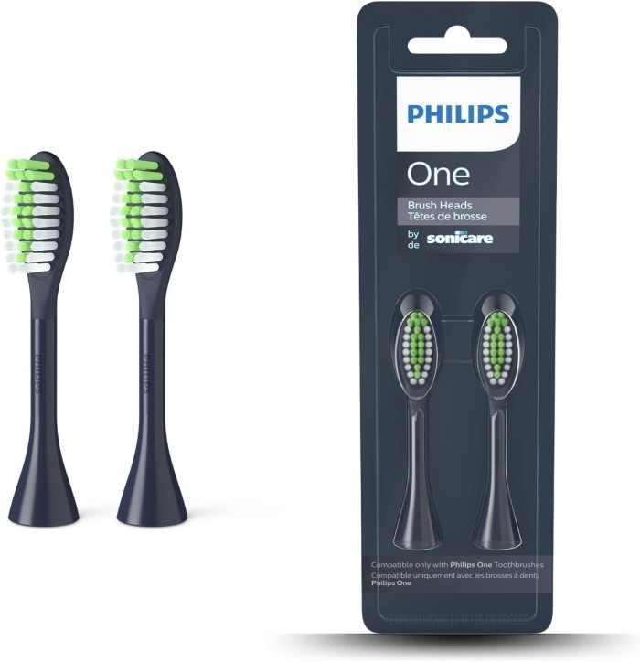 Philips One BH1022/04 2-pack borsthuvuden för eltandborste