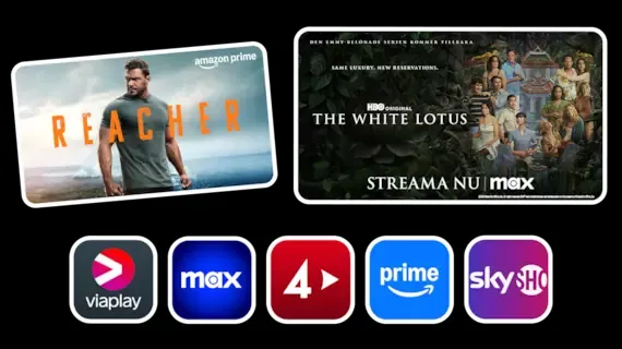 Allente - 50% rabatt på tv & streaming i 3 månader