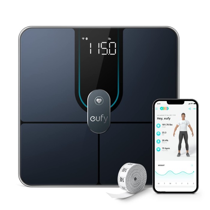 Eufy P2 Pro smart personvåg med Bluetooth
