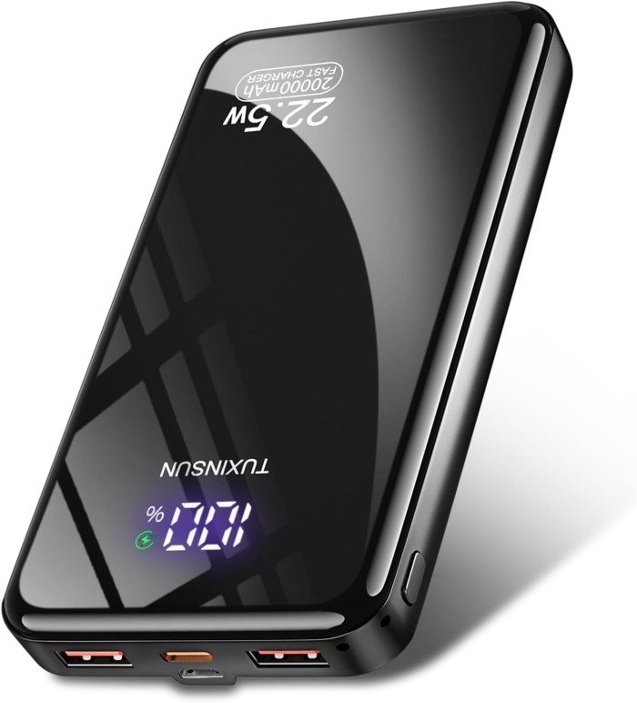 Power Bank 20 000 maH bärbar laddare