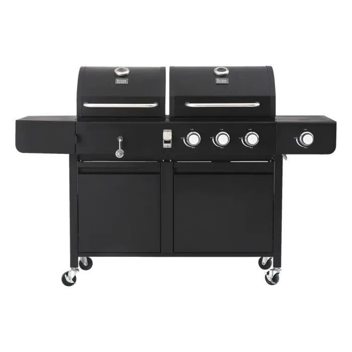 Burns & Barkles kol-/gasolgrill 88x36,5 cm