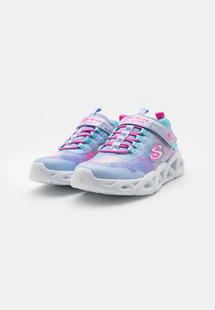 Skechers BUNGEE & STRAP SPARKLE barnskor - Lavendel
