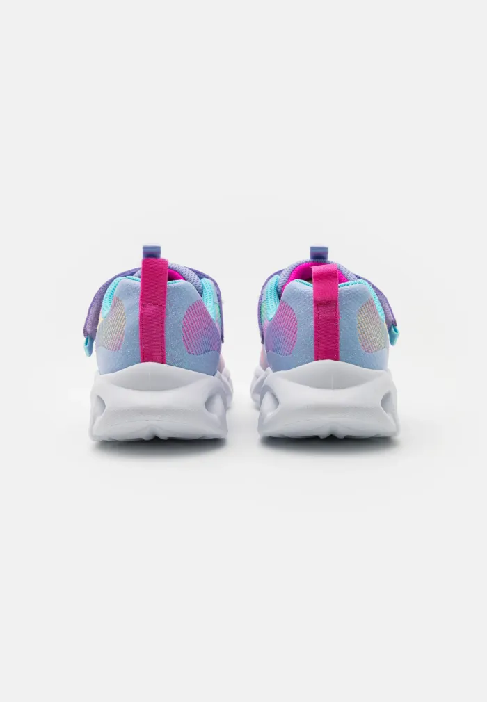 Skechers BUNGEE & STRAP SPARKLE barnskor - Lavendel