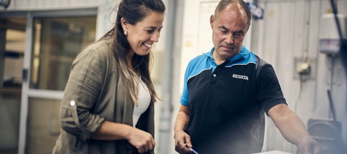 Besikta - Registrera dig och få 100 kr rabatt på besiktning