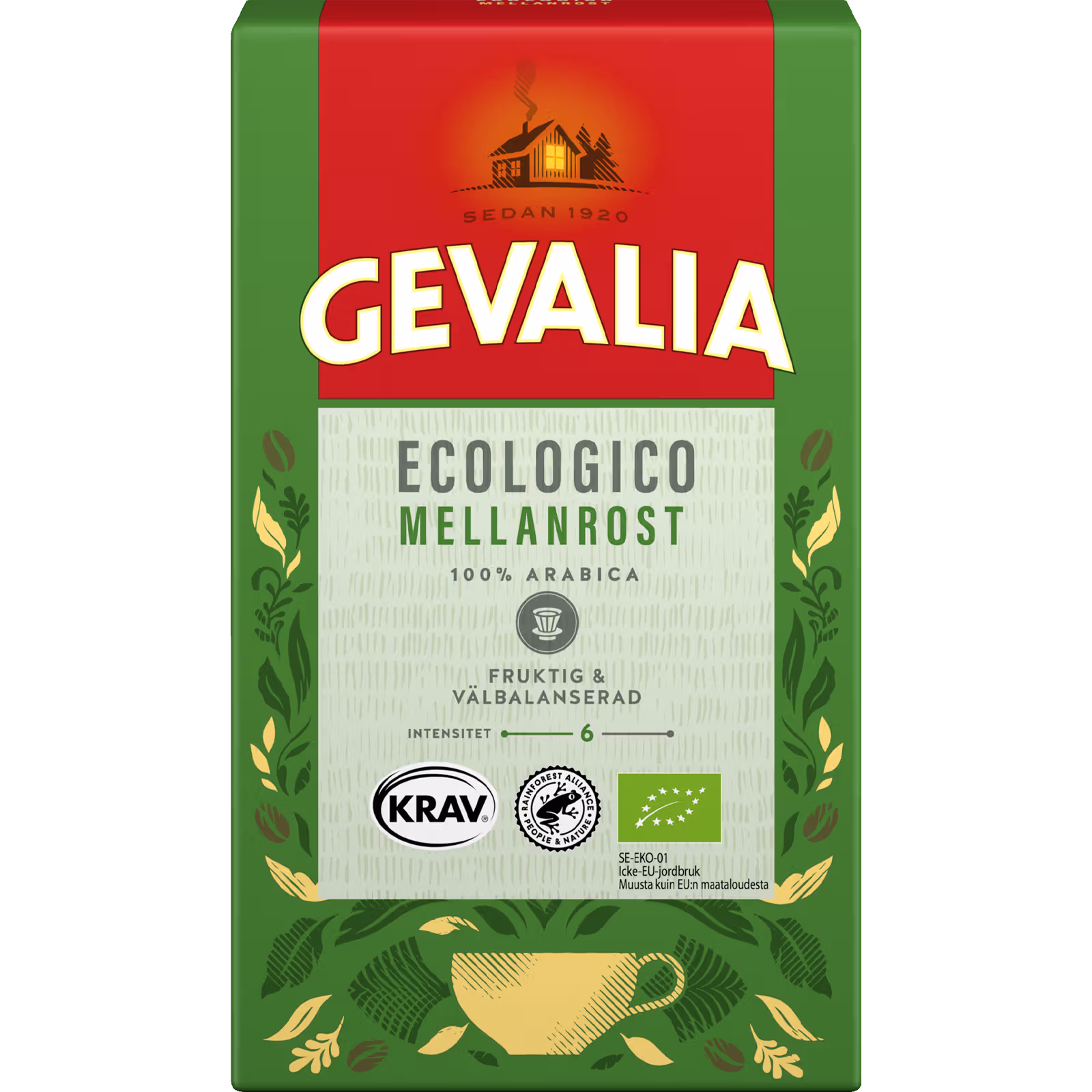 MATSMART 72% rabatt Gevalia Ekologisk MellanrostBryggkaffe 