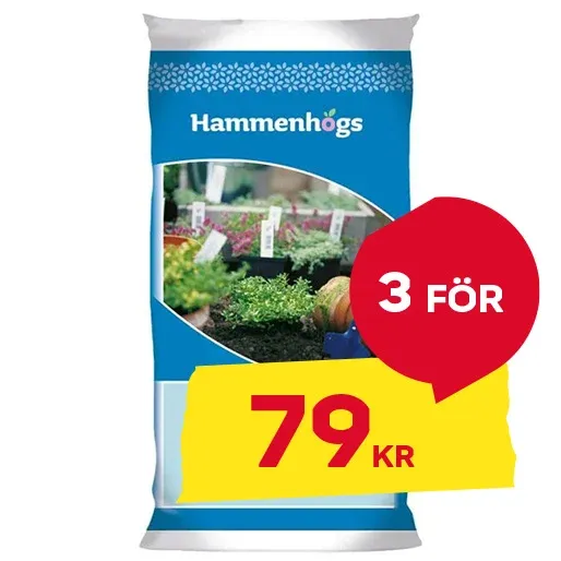 BYGGMAX Hasselfors P-jord 50L Premium Soil 3 för 299kr