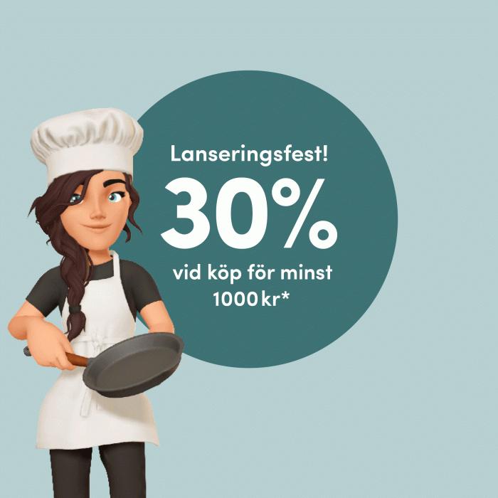 Cervera lanseringsfest - 30% rabatt vid köp över 1 000 kr