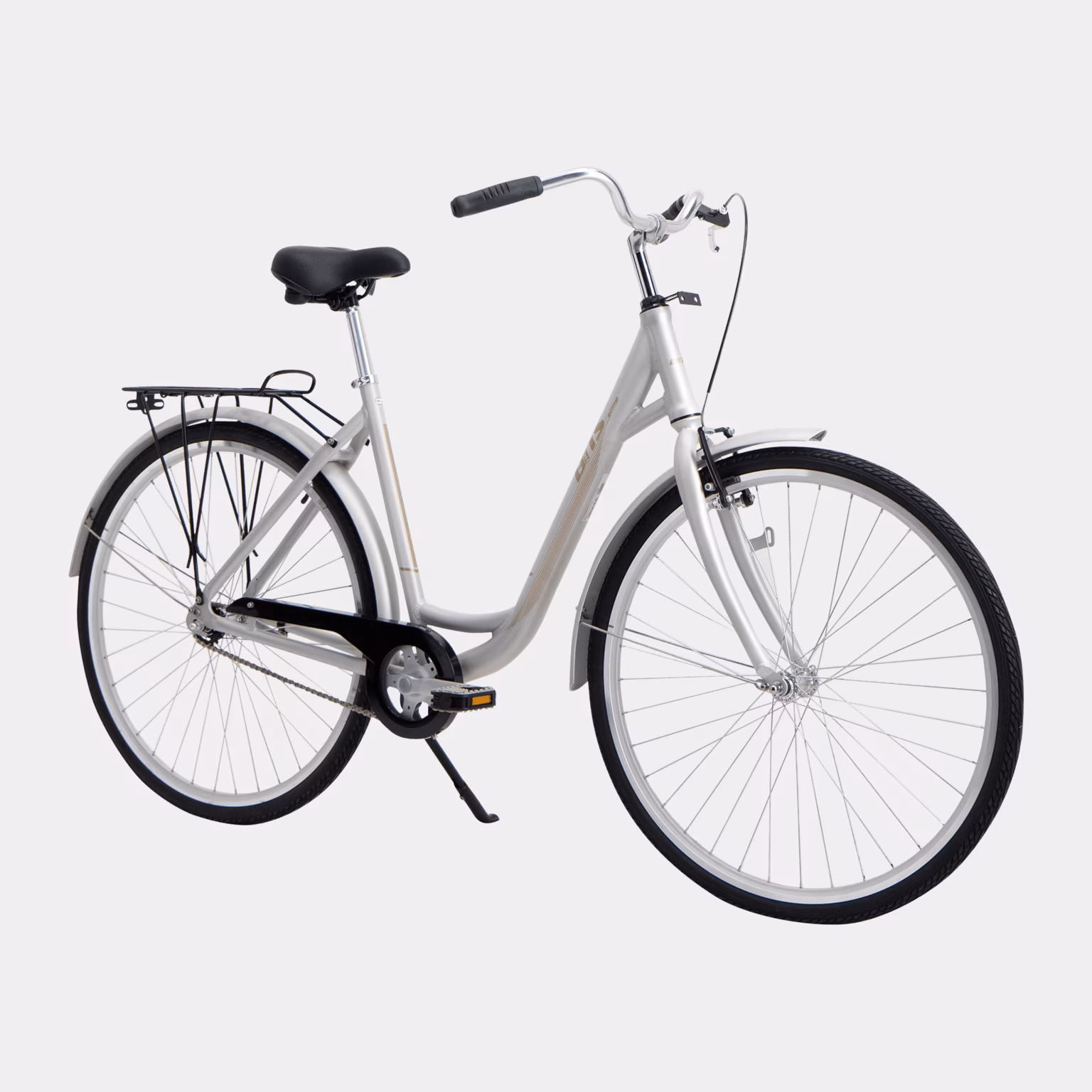 Classic 28" 1s SILVER 25, stads- och pendlarcykel, dam
