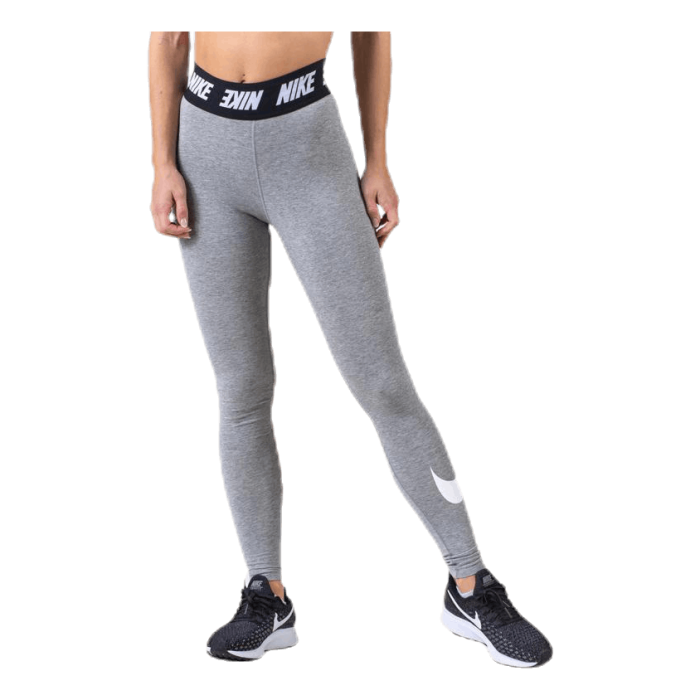 Nike Club White/Grey Stretch Leggings