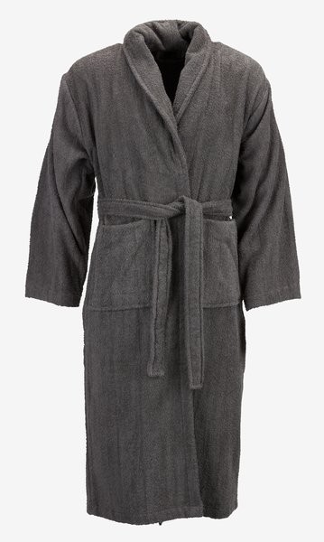 Luxurious TIMMERDALA Dark Grey Bathrobe L/XL