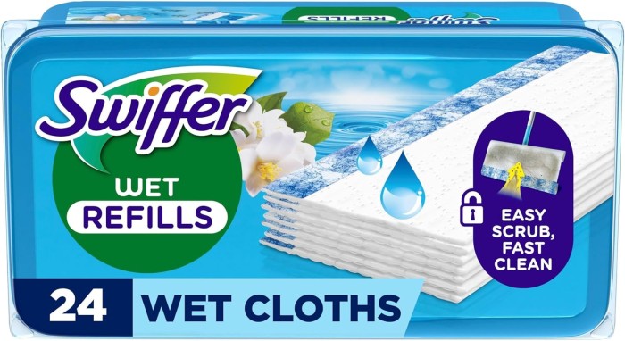 Swiffer Våtmoppdukar Lemon & Morning Fresh, 44-Pack