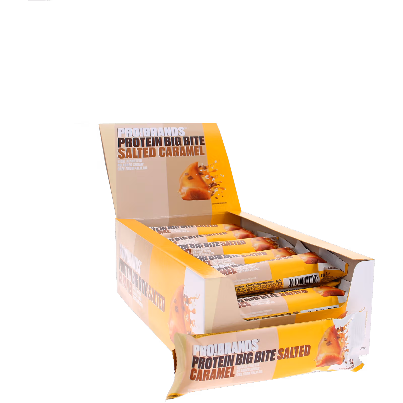 ProBrands Salted Caramel Protein Bars 24-Pack