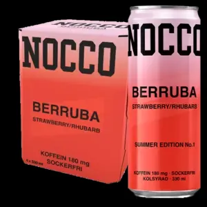 Nocco Berry 4-Pack Energy Drink 33cl