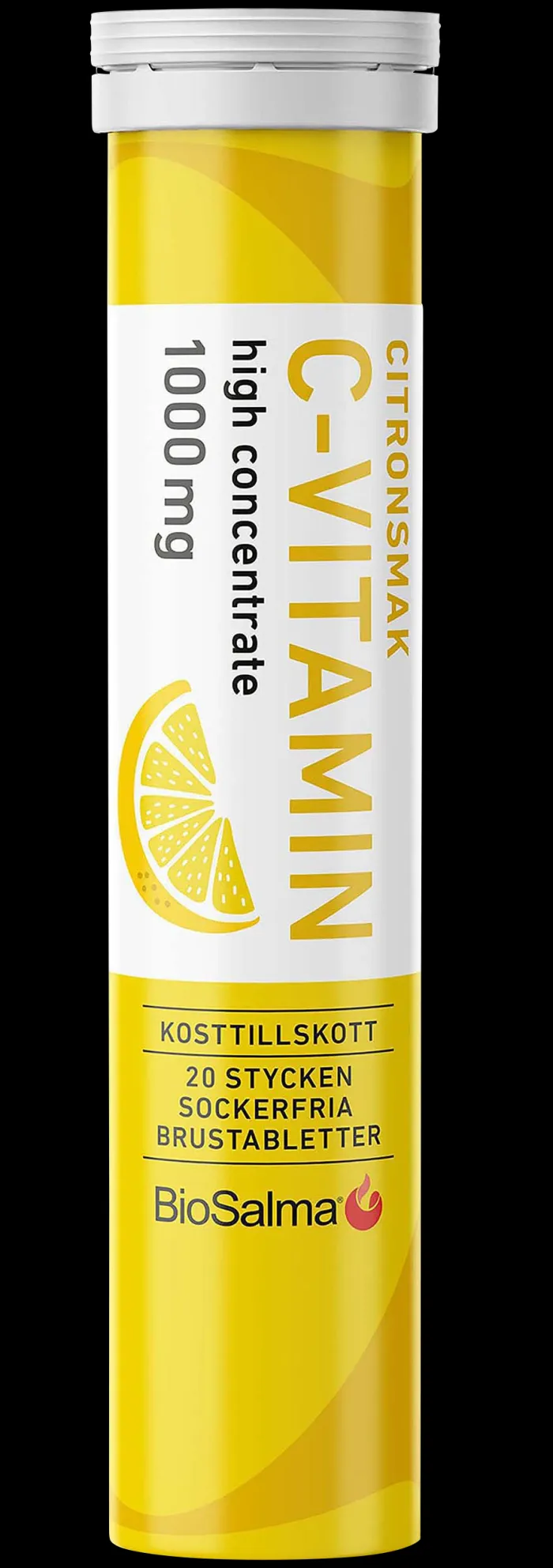 BioSalma Vitamin C 1000 mg Lemon Effervescent Tablets