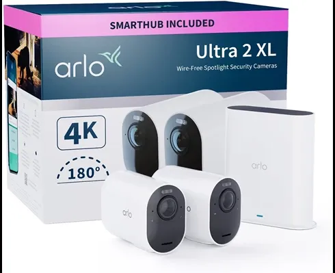 Arlo Ultra 2 XL Twin-Pack with Smart Hub
