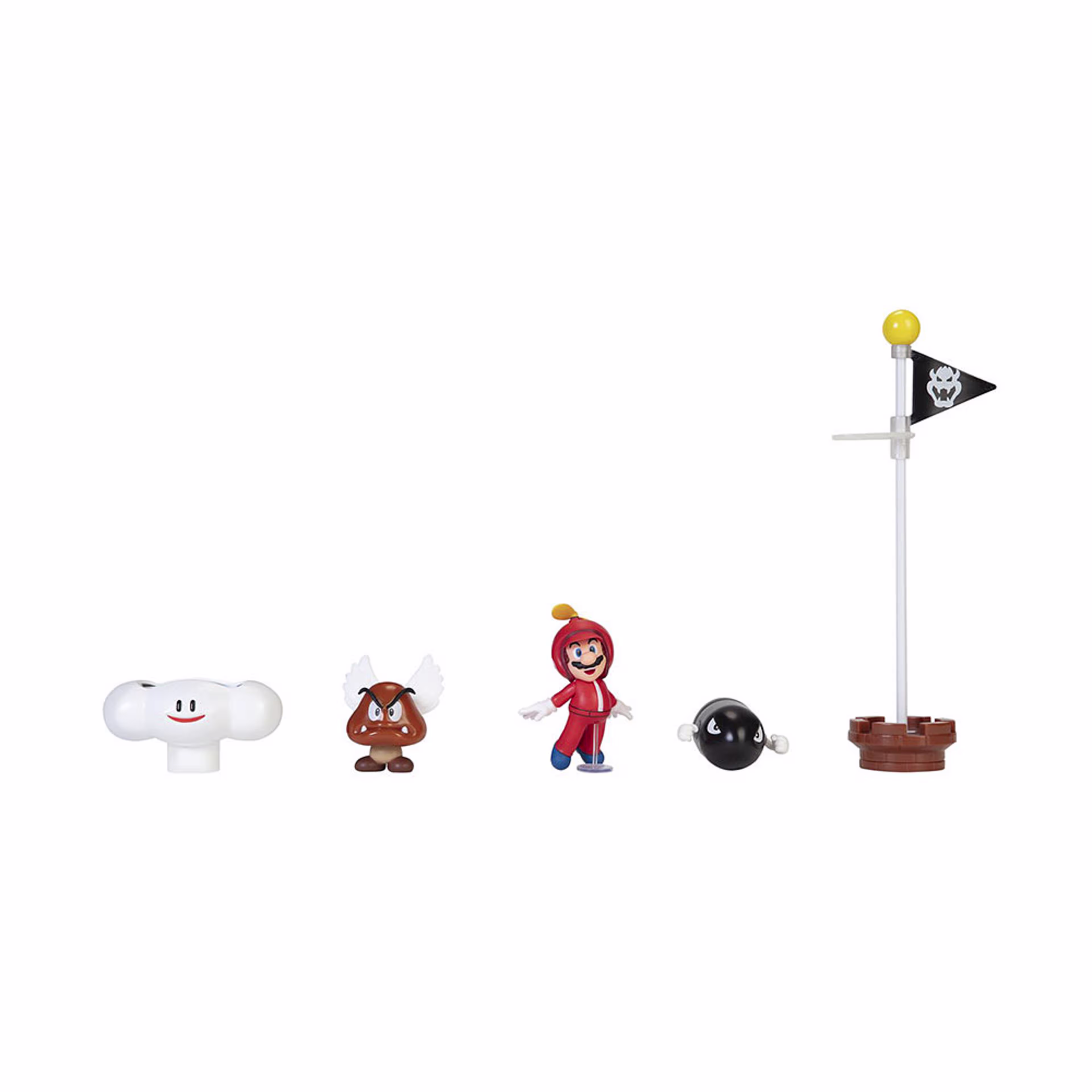 Super Mario Diorama Lekset Moln 6cm