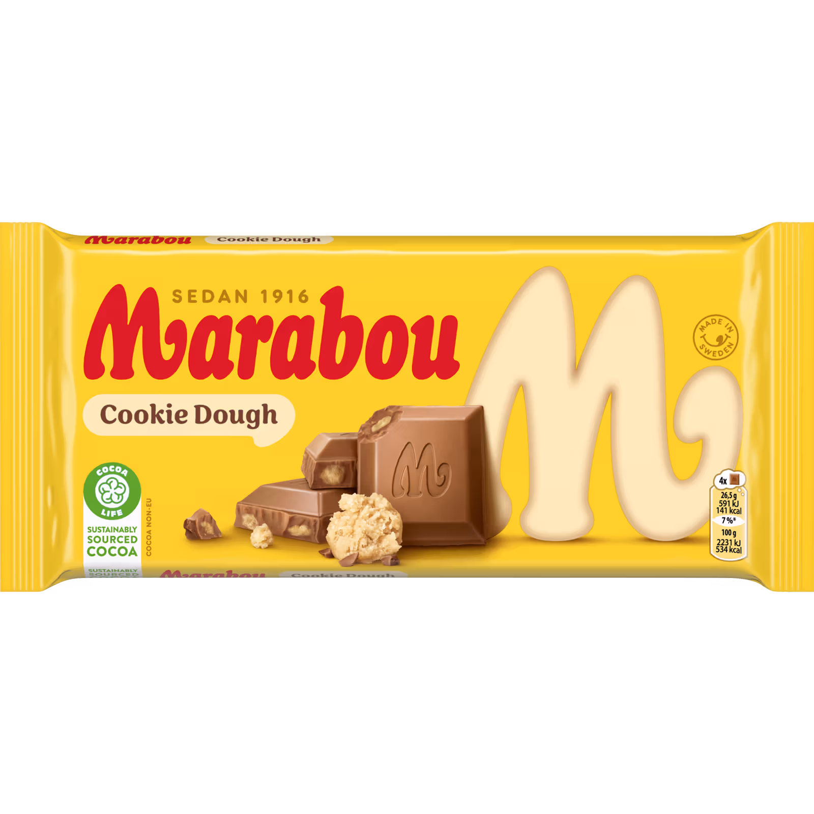 (Gratis) Marabou Mjölkchoklad Cookie Dough 185g