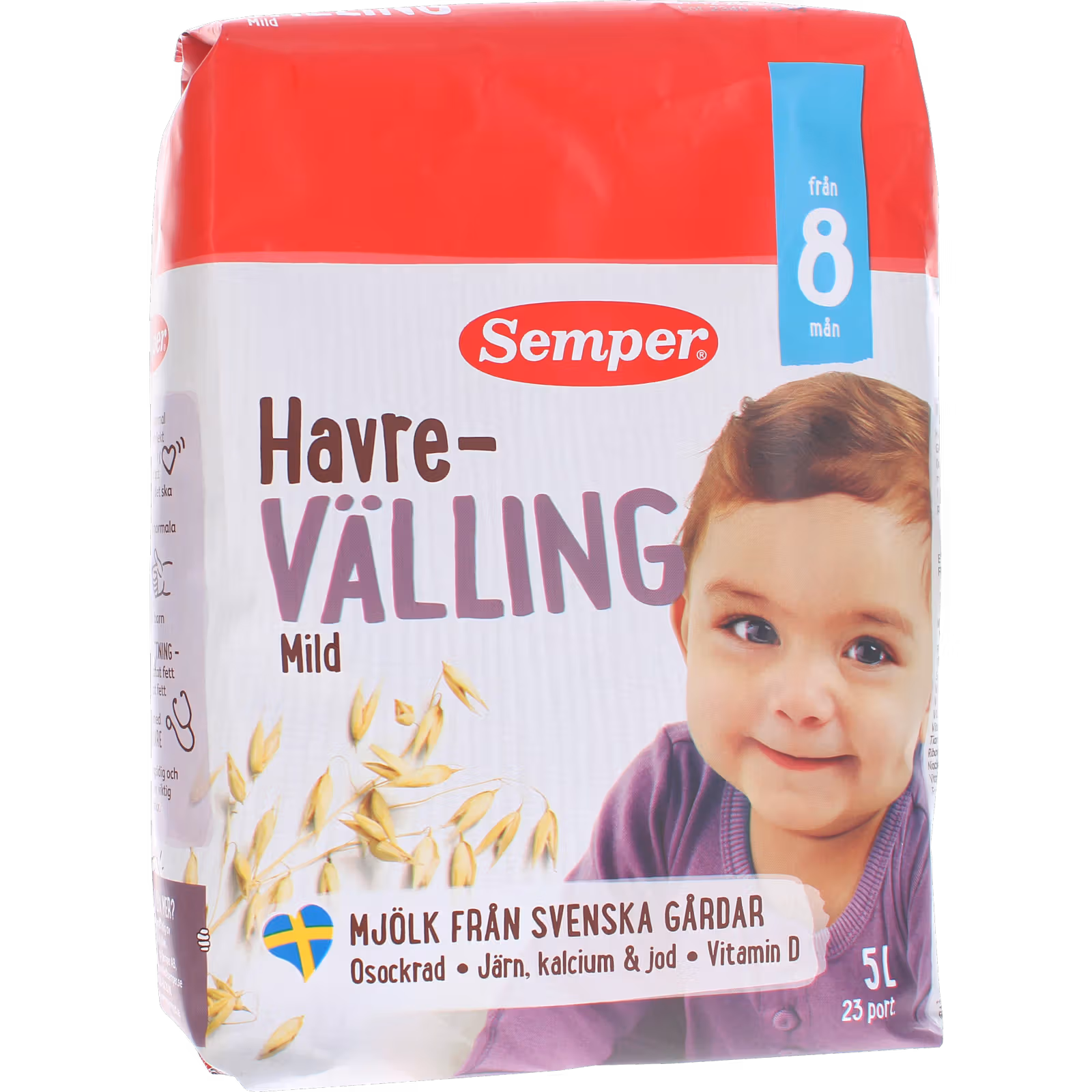 Semper Mild Havrevälling, 725g