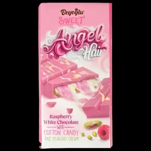 Angel Hair White Chocolate & Raspberry 185g
