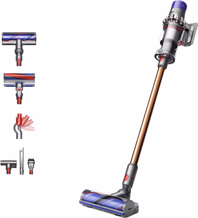 Dyson V10 Absolute Nickel/Koppar Dammsugare