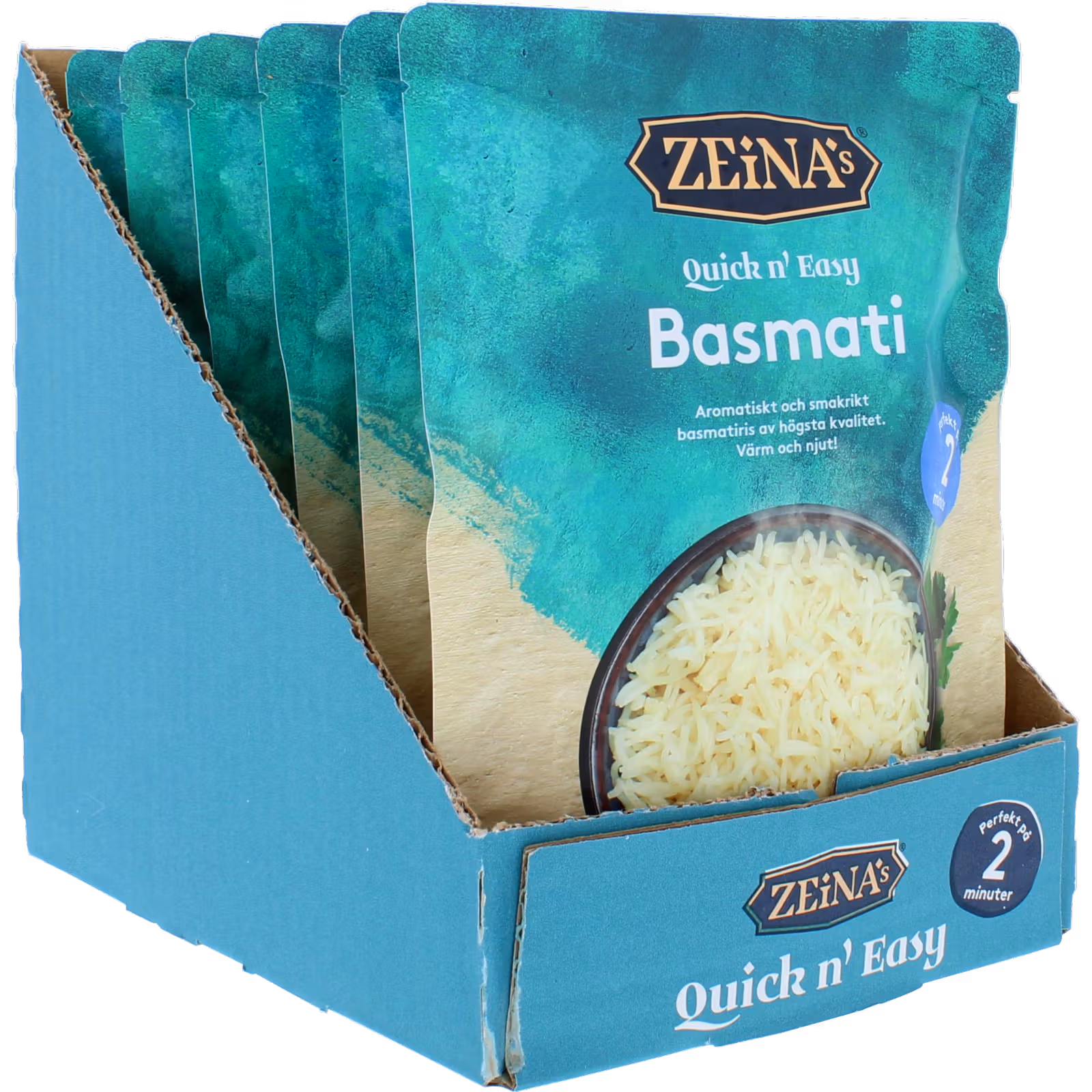 Basmati Quick n' Easy 6-Pack 250g