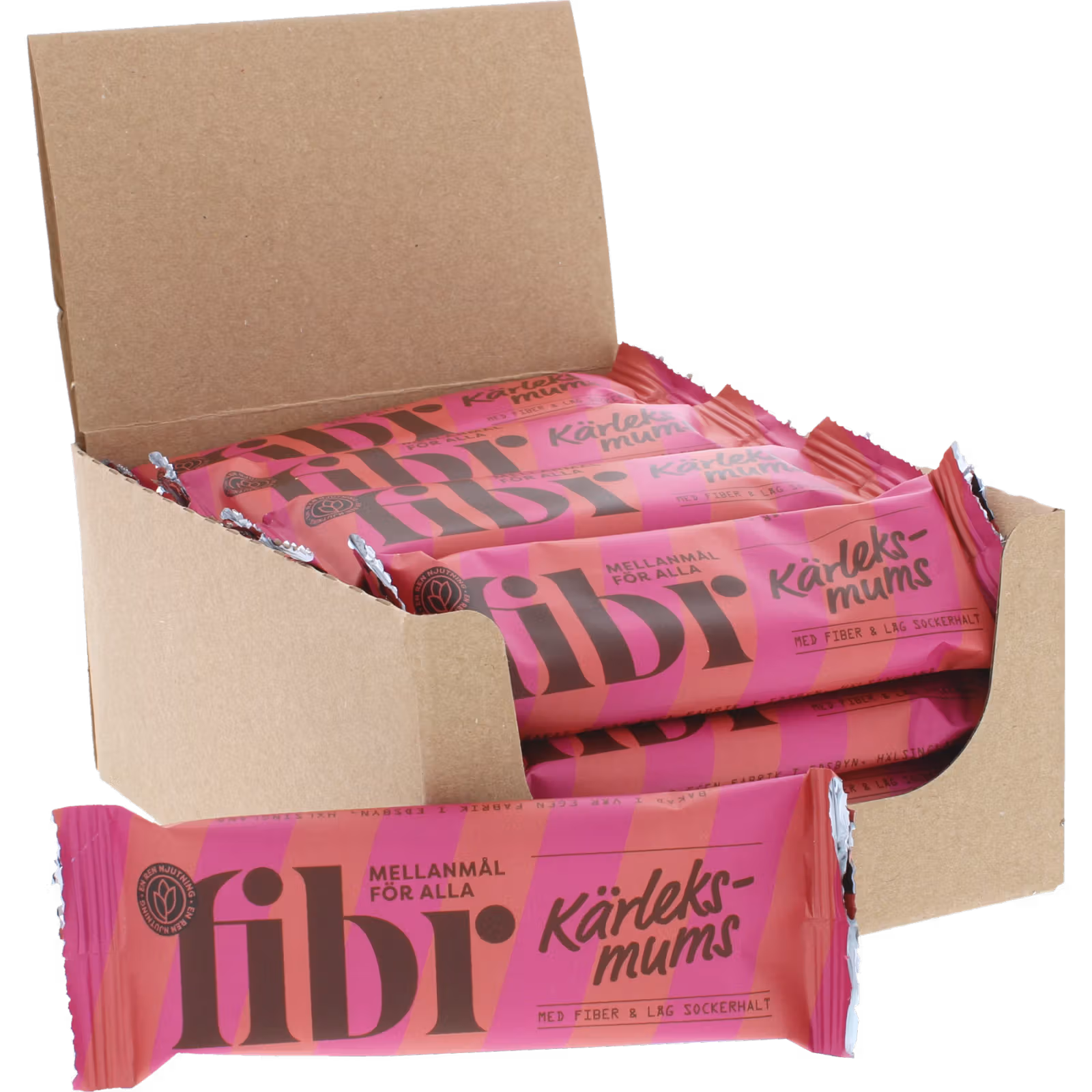 Kärleksmums Energibar 20-pack – 800g Totalt
