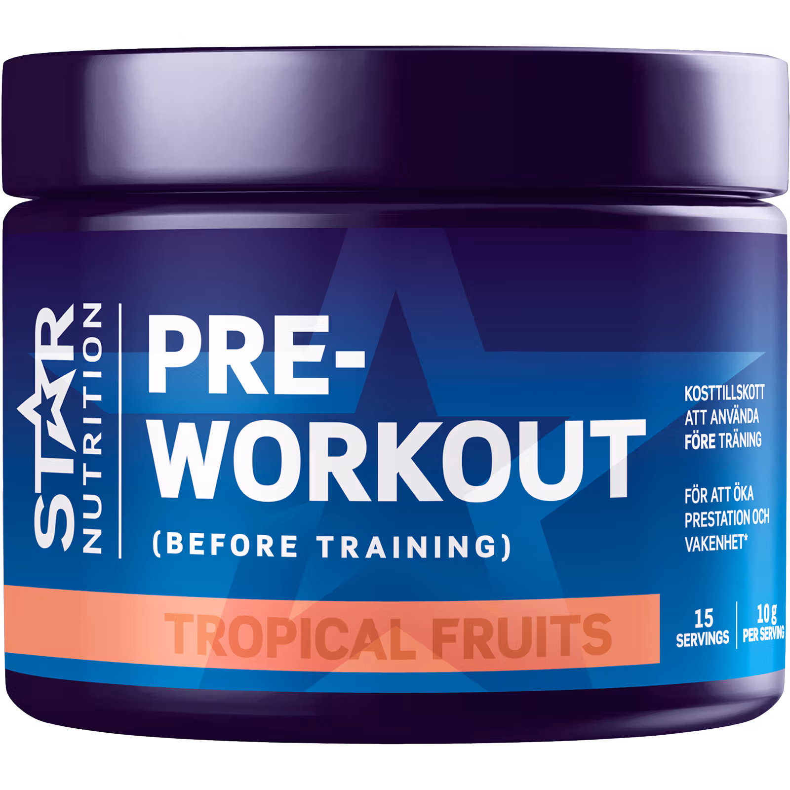 Tropical Fruit Pre-Workout Powder 150g