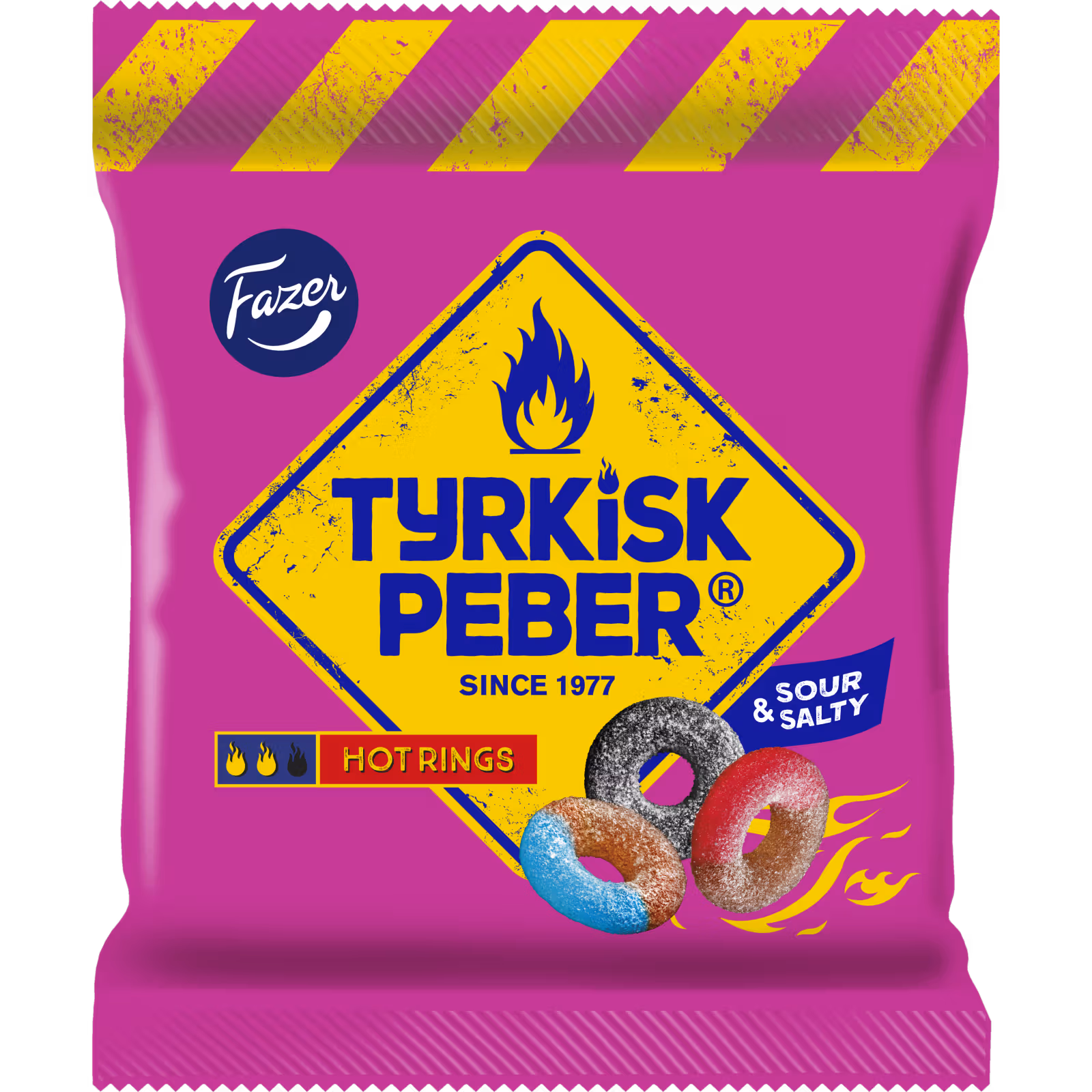 Tyrkisk Peber Heta Ringar 150g