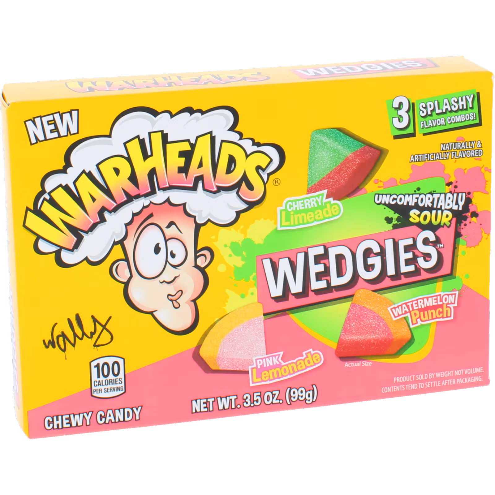 Warheads Sour Wedgies Candy, 99g