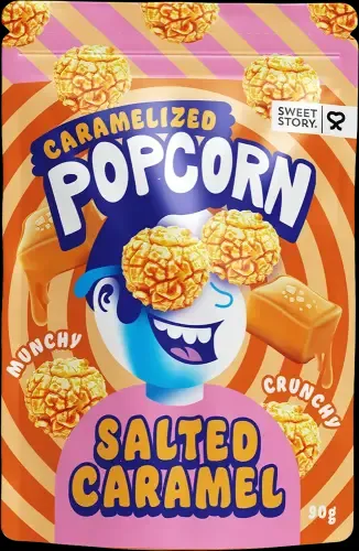 Sweet Story Salted Caramel Popcorn 90g