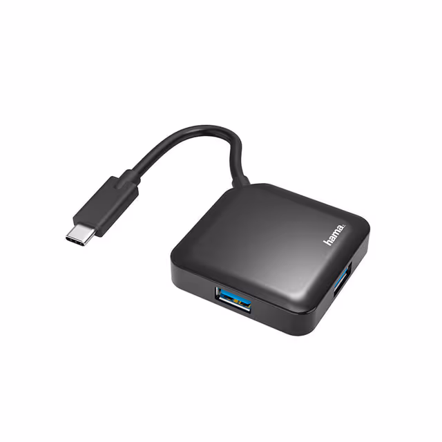 HAMA 4-Port USB-C Hub Adapter