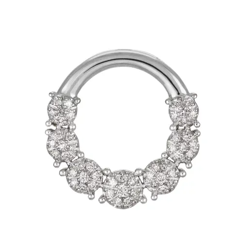 18K Guld Diamanthängen - Elegans Kollektion