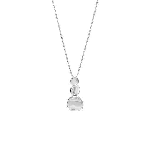 Äkta Silverhalsband med Trifolium Bladmotiv