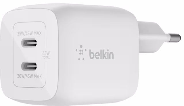 Belkin 45W Dual USB-C Charger