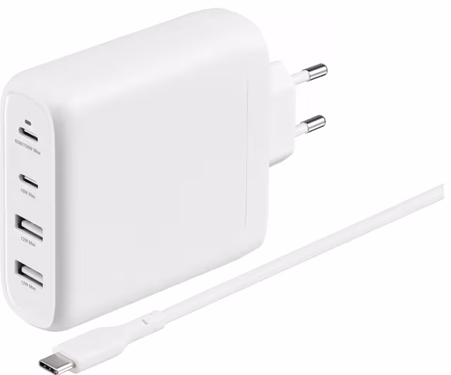 Sandstrøm 100w USB-C PD Snabbladdare