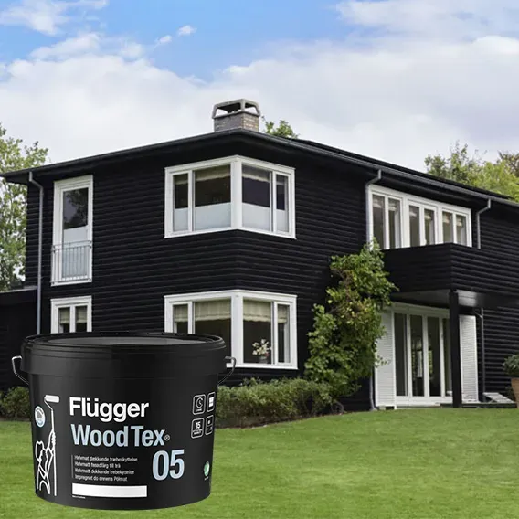 Flügger färg med 40 % rabatt på fasad- och fönsterfärg